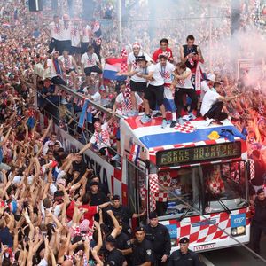 Doček Vatrenih u Zagrebu (Photo Zeljko Lukunic/PIXSELL)