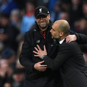 Guardiola i Klopp u zagrljaju (Foto: AFP)