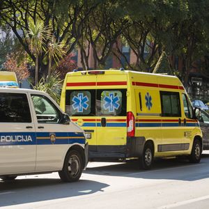 Policija i hitna pomoć, ilustracija