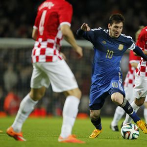 Lionel Messi protiv Hrvatske (Foto: AFP)
