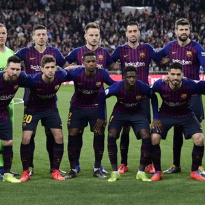 Momčad Barcelone (Foto: AFP)