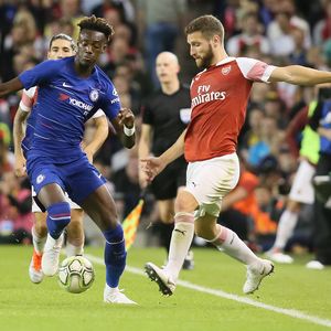 Callum Hudson-Odoi i Shkodran Mustafi (Foto: AFP)