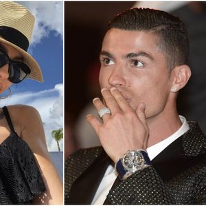 Jasmine Lennard i Ronaldo (Twitter/AFP)
