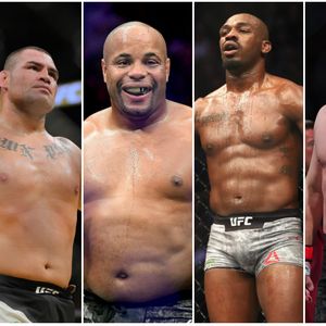 Cain, Cormier, Jones, Miočić (Foto: AFP)