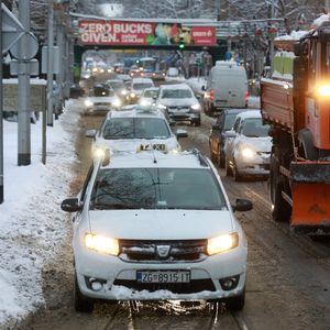 Snijeg u Zagrebu 7.1. 2026. - 3