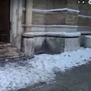 Požar na crkvi u Novom Sadu