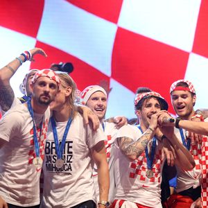 Hrvatska na pozornici na Trgu bana Josipa Jelačića (Foto :Petar Glebov/PIXSELL)