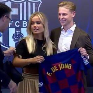 Josep Bartomeu, Mikky Kimeney i Frenkie de Jong (Screenshot: Instagram)