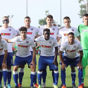 Momčad Hajduka protiv Gzire United (Foto: Robert Matić / hajduk.hr)