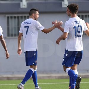 Slavlje igrača Hajduka (Foto: Robert Matić / hajduk.hr)