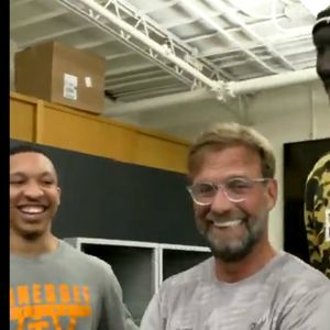 Jürgen Klopp i Tacko Fall (Foto: Screenshot)