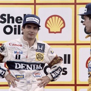 Nelson Piquet i Ayrton Senna (Foto: AFP)