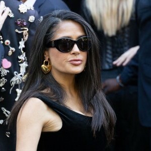 Salma Hayek na Balenciaginoj reviji u Parizu