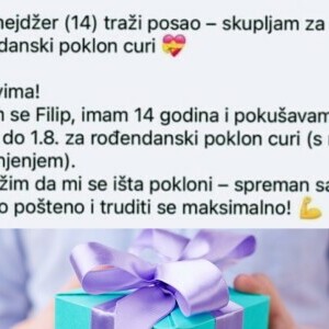 Koja je granica između lijepe geste i pretjeranog materijaliziranja?
