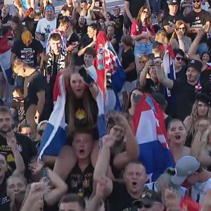 Obožavatelji na Thompsonovom koncertu