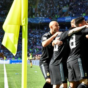 Slavlje Argentine (Foto: AFP)