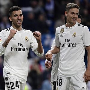 Dani Ceballos i Marcos Llorente (Foto: AFP)