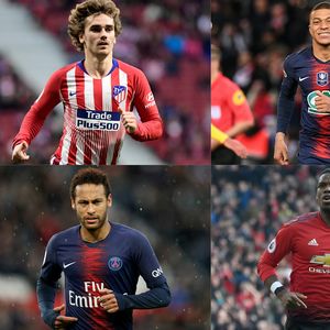 Mbappe, Neymar, Pogba i Griezmann (Foto: AFP)
