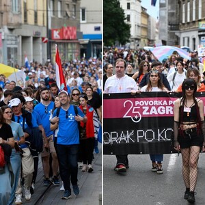PUZ: Zagreb Pride i Antunovski hod prošli bez incidenata i policijskih intervencija