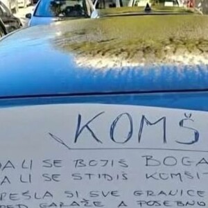Vozačicu dočekala ogromna poruka, pogledajte što je naljutilo autora
