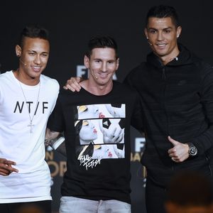 Messi, Neymar, Cristiano Ronaldo (Foto: AFP)