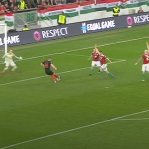 Rebić zabija gol Mađarskoj za 1:0