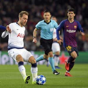Nelson Semedo i Christian Eriksen (Foto: AFP)