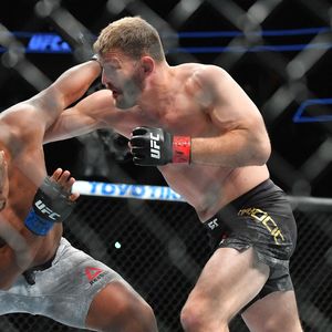 Stipe Miočić i Daniel Cormier (Foto: AFP)