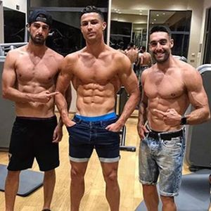 Cristiano Ronaldo u teretani (Instagram)