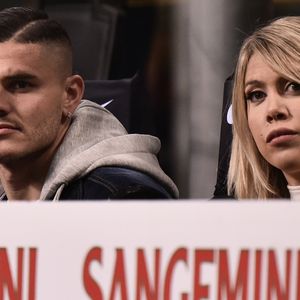 Mauro i Wanda Icardi (Foto: AFP)