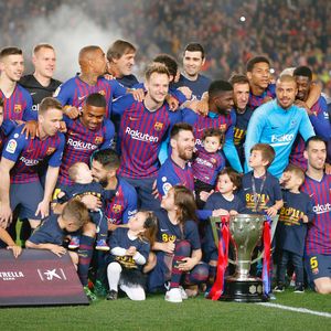 Barcelona obranila naslov španjolskog prvaka (Foto: AFP)