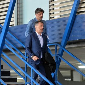 Zdravko i Zoran Mamić u Maksimiru (Photo: Marko Lukunic/PIXSELL)