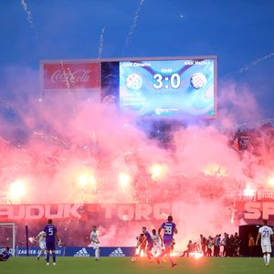 Torcida na Maksimiru (Foto: Luka Stanzl/PIXSELL