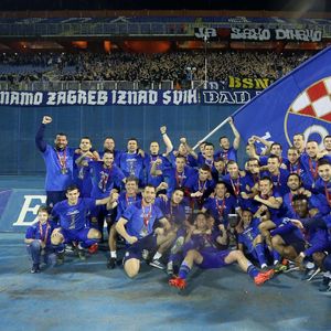 Dinamo slavi naslov prvaka (Photo: Luka Stanzl/PIXSELL)