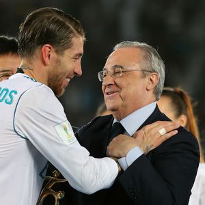 Sergio Ramos i Florentino Perez (Foto: AFP)