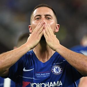 Eden Hazard slavi pobjedu (Foto: AFP)