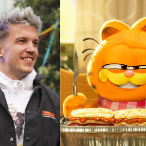 Baby Lasagna dao je glas mačku Mauriceu u crtiću Garfield