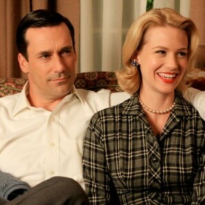 Jon hamm i January Jones u sceni iz serije Mad Men