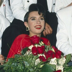 Emilija Kokić 1989. nakon pobjede na Eurosongu