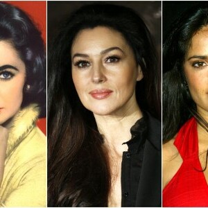 Elizabeth Taylor, Monica Bellucci i Salma Hayek