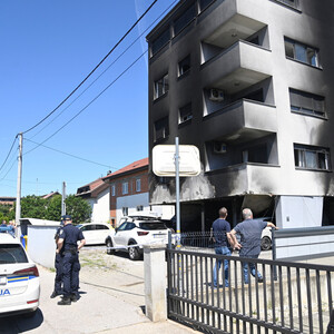 Tri muškarca pod nadzorom policije nakon požara u Velikoj Gorici