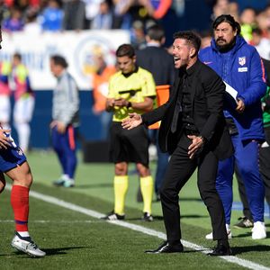 Antoine Griezmann i Diego Simeone (Foto: AFP)