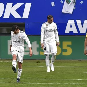 Razočarani igrači Reala (Foto: AFP)