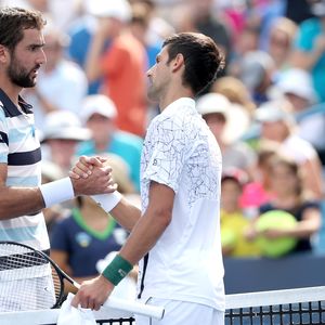Marin Čilić i Novak Đoković (Foto: AFP)