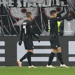 Danny da Costa i Luka Jović (Foto: AFP)