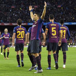 Slavlje Barcelone (Foto: AFP)