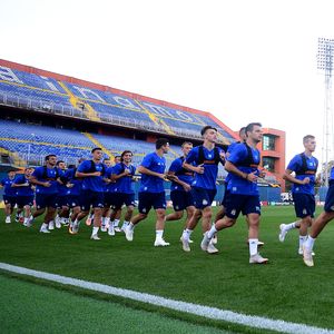 Momčad Dinama na Maksimiru (Photo: Marko Prpic/PIXSELL)