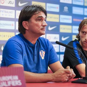 Luka Modrić i Zlatko Dalić (Photo: Davor Javorovic/PIXSELL)