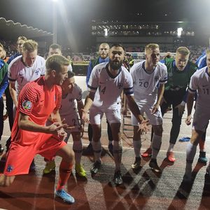 Slavlje finskih reprezentativaca (Foto: AFP)