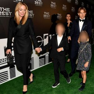 Luka Modrić s obitelji (Foto: AFP)